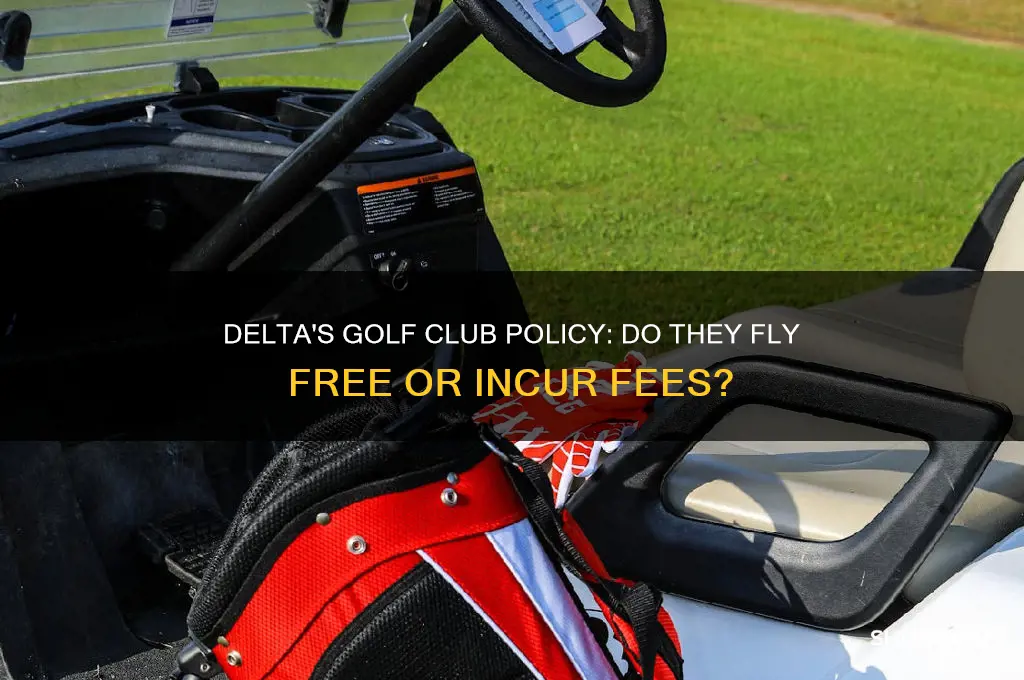 do golf clubs fly free on delta
