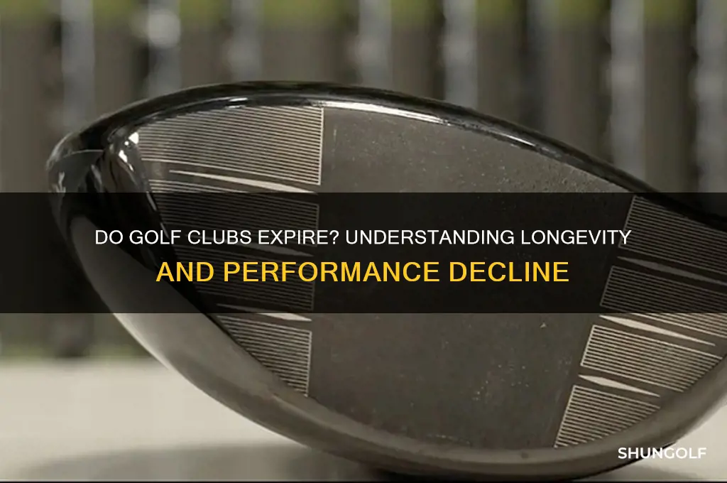 do golf clubs go bad