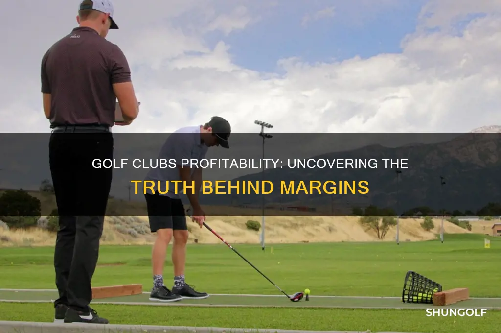 do golf clubs have a good profit margin