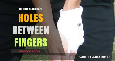 Golf Club Grips: Understanding the Purpose of Finger Holes