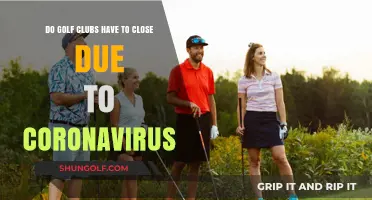 Golf Clubs and COVID-19: Temporary Closures and Safety Measures