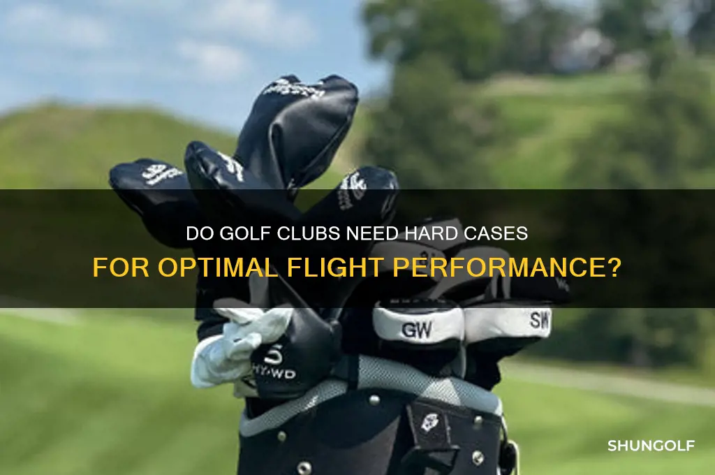 do golf clubs have tobeinhard case top fly