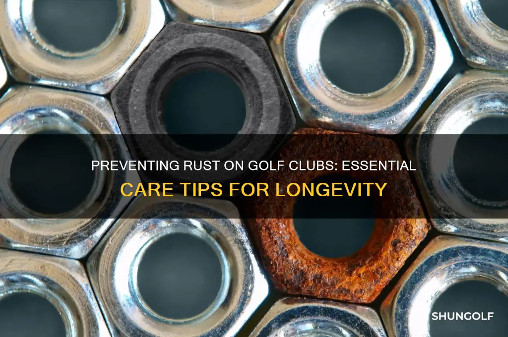 do golf clubs rust