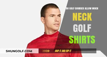 Mock Neck Golf Shirts: Are They Allowed on Golf Courses?