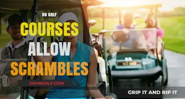 Golf Scrambles: Are They Permitted on Most Courses?