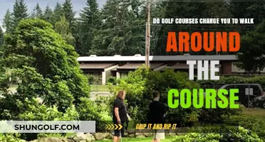 Exploring Golf Courses: Are Walking Fees Common or Free?