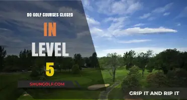 Golf Courses and Level 5 Restrictions: Are They Shutting Down?