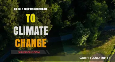 Golf Courses and Climate Change: Environmental Impact and Sustainability