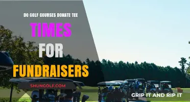 Golf Courses Donating Tee Times: A Fundraiser's Dream Come True?