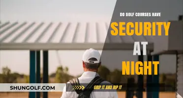 Nighttime Security on Golf Courses: Myths, Measures, and Realities