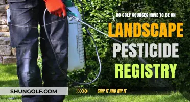 Golf Courses and Pesticide Regulations: Landscape Registry Requirements Explained