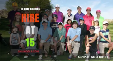 Can 15-Year-Olds Get Hired at Golf Courses? Job Opportunities Explored