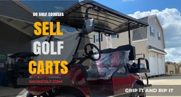 Do Golf Courses Sell Golf Carts? Exploring Ownership and Purchase Options