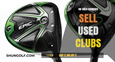 Where to Find Pre-Owned Golf Clubs: Do Courses Sell Them?