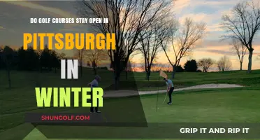 Pittsburgh Golf Courses: Winter Play or Seasonal Closure?