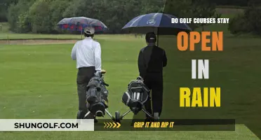Playing in the Rain: Do Golf Courses Stay Open During Wet Weather?