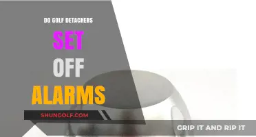 Golf Detachers and Alarms: What's the Link?