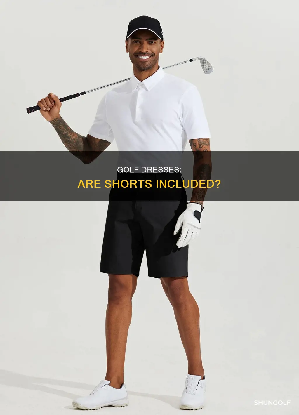 do golf dresses have shorts