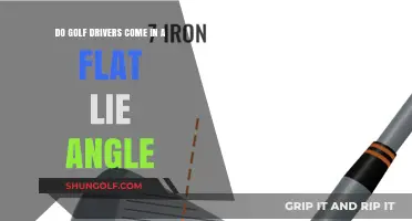 Do Golf Drivers Come in a Flat Lie Angle? Explained