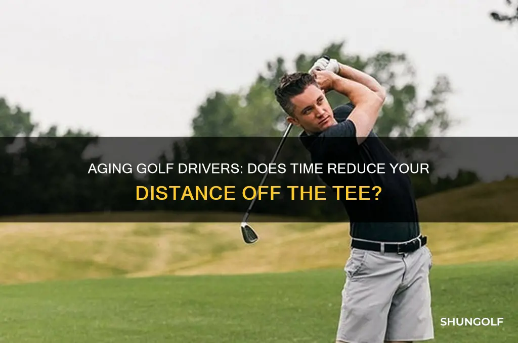 do golf drivers lose distance with age
