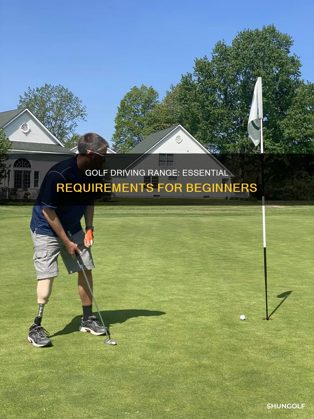do golf driving range requirements