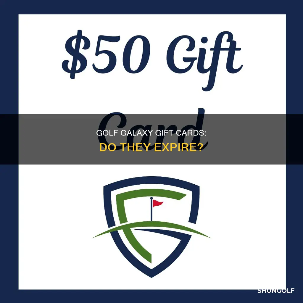 do golf galaxy gift cards expire