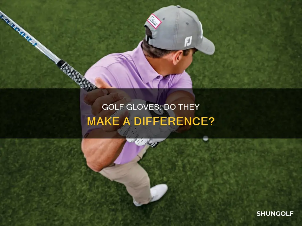 do golf gloves matter