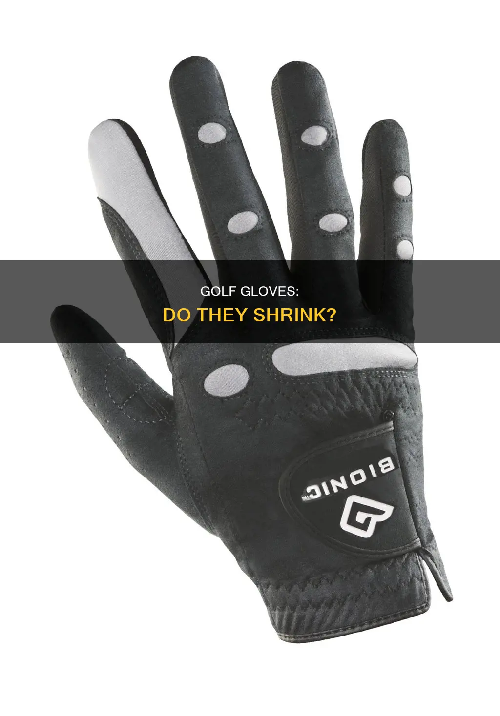 do golf gloves shrink