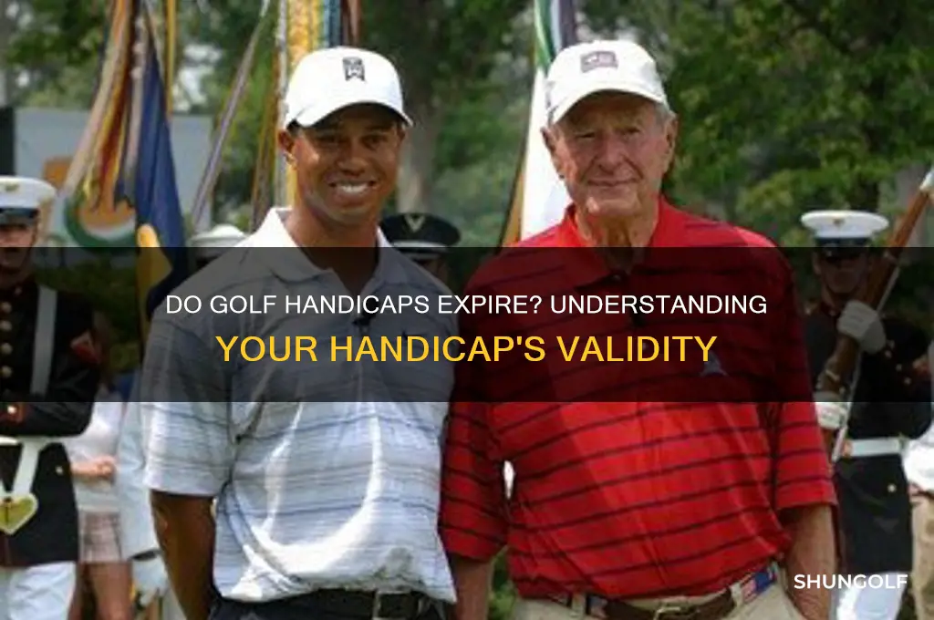 do golf handicaps expire