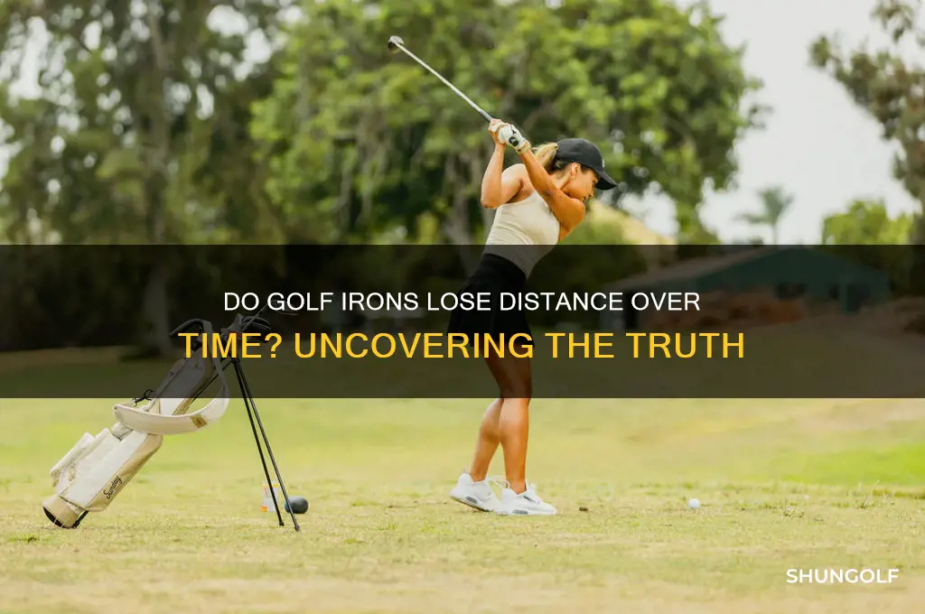 do golf irons lose distance over time