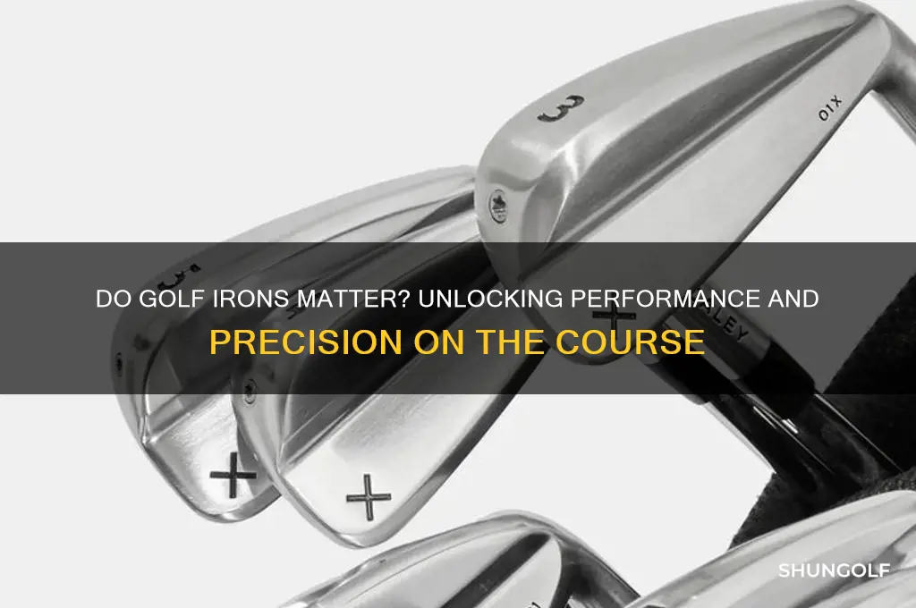 do golf irons matter