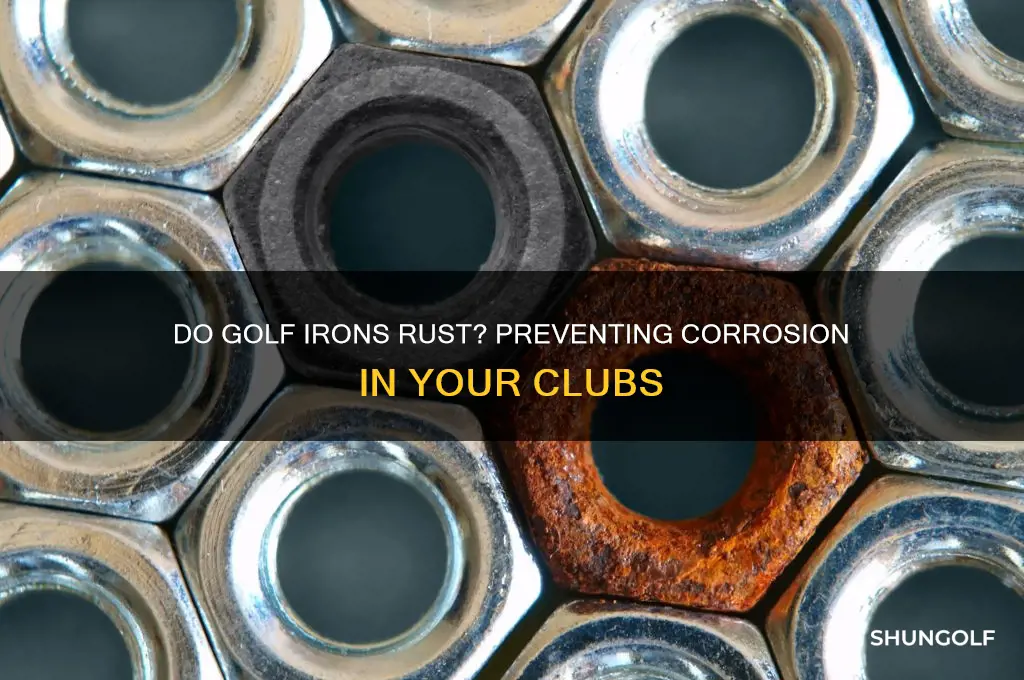 do golf irons rust