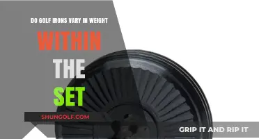 Golf Iron Weight Variations: Exploring Differences Within a Set