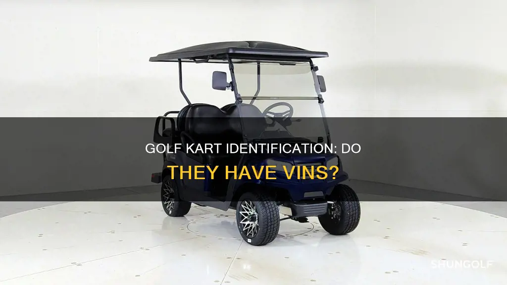 do golf karts have vin number
