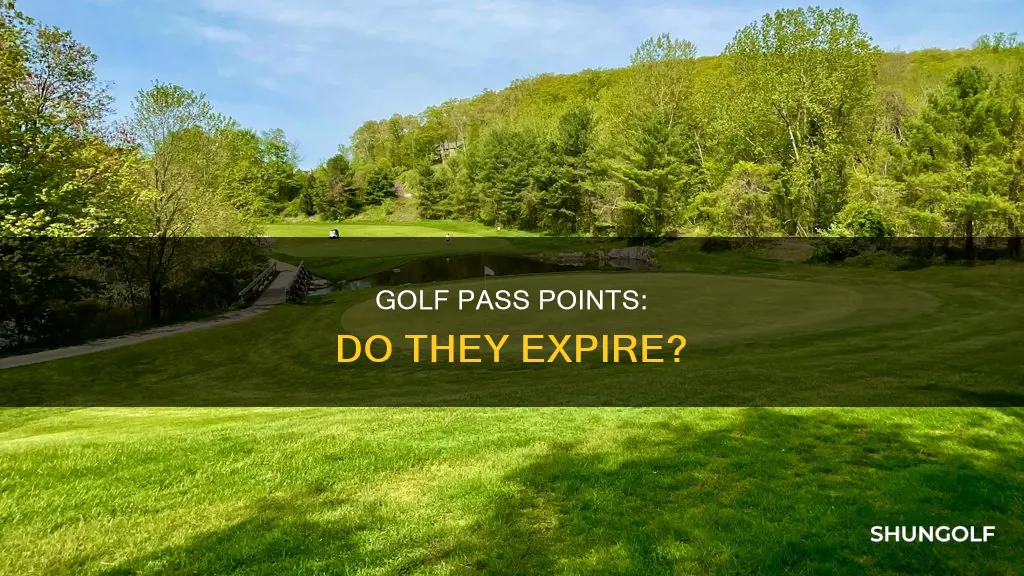 do golf pass points expire