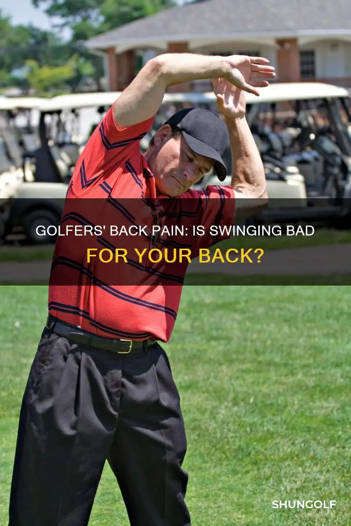 do golf players have bad backs