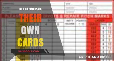 Do Golf Pros Mark Their Own Cards? Unveiling the Truth
