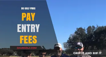 Golf Pros: Entry Fees and Their Exemptions
