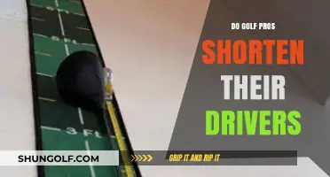 Golf Pros: Why Shorter Drivers Are Better