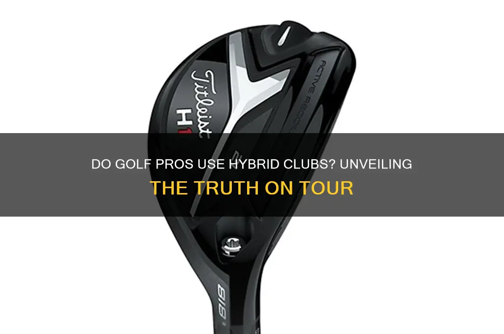 do golf pros use hybrid clubs