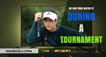 Tee Time or TV Time? Golf Pros' Tournament Viewing Habits