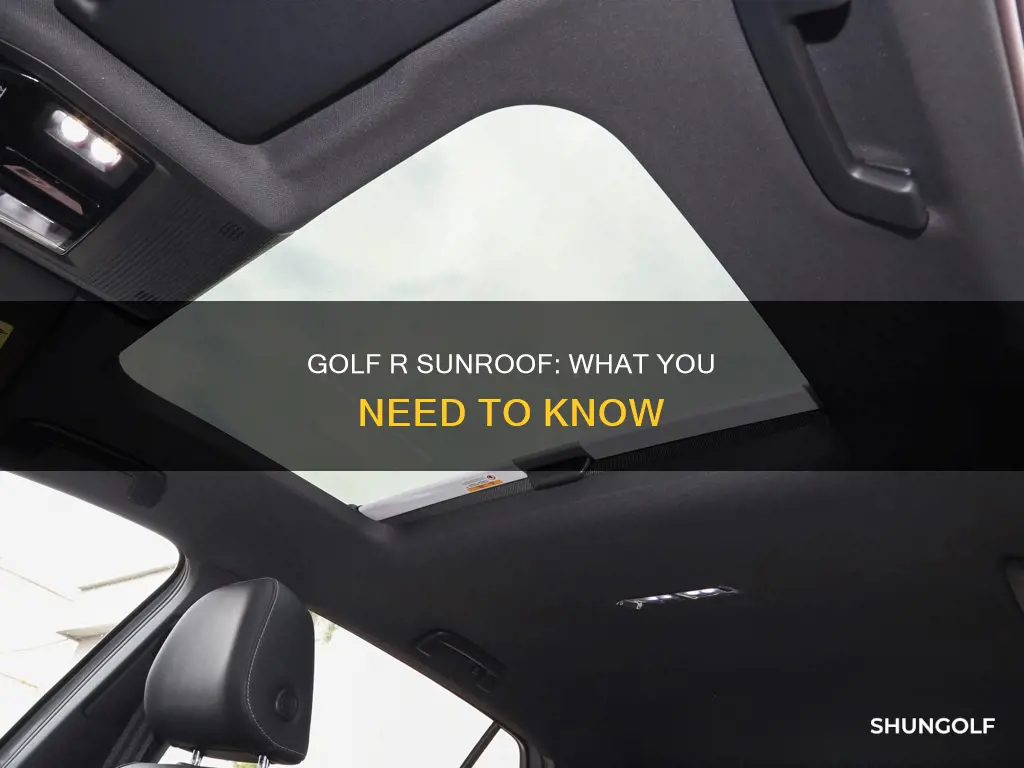do golf r have sunroof
