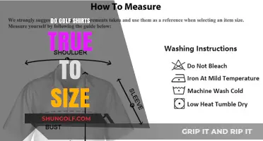Golf Shirts: Sizing Secrets Revealed