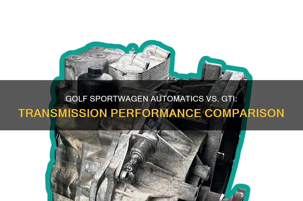 do golf sport wagons automatics shift like a gti