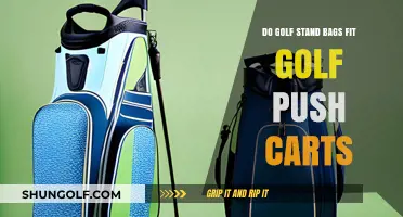 Do Golf Stand Bags Fit Push Carts? A Comprehensive Guide