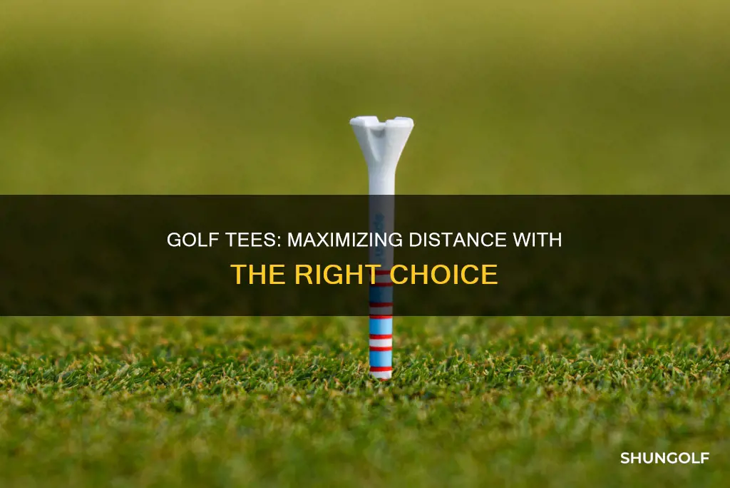 do golf tees affect distance