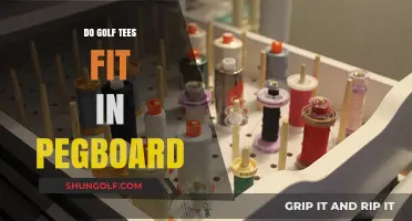 Golf Tees and Pegboards: A Perfect Fit?