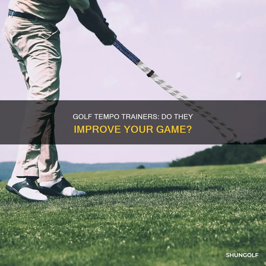 do golf tempo trainers work