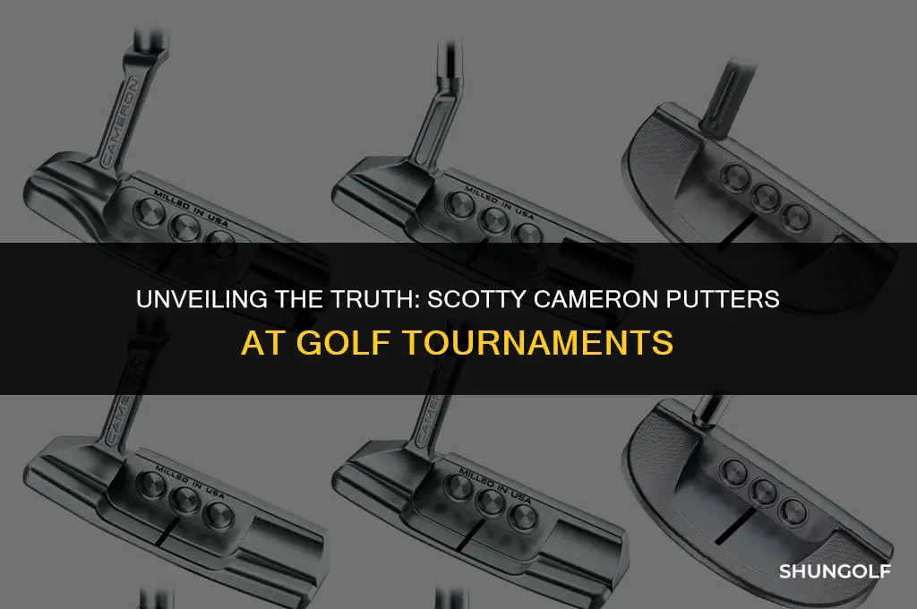 do golf tournaments give away scotty cameron putters