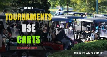 Golf Tournaments and Carts: Exploring Their Role on the Course
